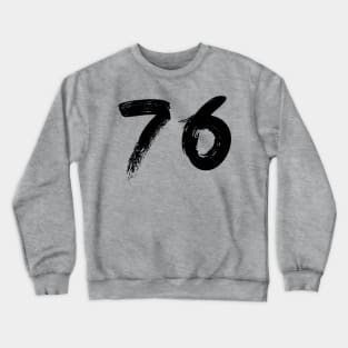 Number 76 Crewneck Sweatshirt